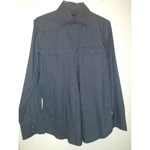 NWOT Banana Republic Polka Dot  dress shirt - M